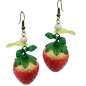 Preview: Strawberry & leaves Earrings