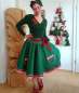 Preview: woman in green xmas skirt