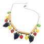 Preview: Necklace with Bamboo & Fruit