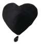 Preview: minihut schwarz Herz Valentinstag