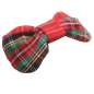 Preview: half hat red tartan checkered