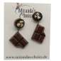 Preview: earrings with praline and chocolate