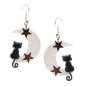 Preview: earrings with moon & cats