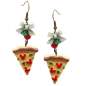 Preview: Pizza Earrings
