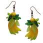 Preview: Banana and Leaf Earrings