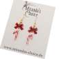 Preview: earrings candy cane christmas