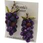 Preview: sparkling grapes earrings