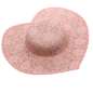 Preview: Cute flat heart hat in pink with lace