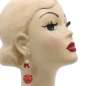Preview: head with Earrings with candied apple in red