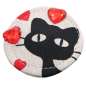 Preview: Cats and hearts: mini fascinator