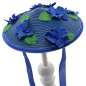 Preview: Conical hat blue with blue flowers