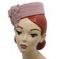 Preview: Pillbox hat 50s pink miss candyfloss