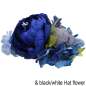 Preview: big blue hair flower