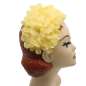 Preview: Half Hat with yellow hydrangeas