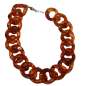 Preview: Fake Amber - necklace like amber or horn in vintage style