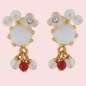 Preview: white earrings gemstone les nereids France