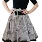 Preview: Swing skirt with newspaperprint