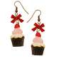 Preview: Earrings with Strawberrie Cupcake