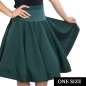 Preview: Dark green circle skirt - one size / Flexi-Fix