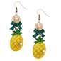 Preview: Earrings with yellow pineapple and bow