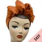 Preview: Rusty Easy Turban with lots of volume