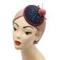Preview: fascinator blue candy apple