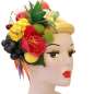 Preview: Fruit Headdress - large Fascinator/ Half Hat with many fruits