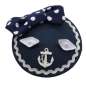 Preview: Ahoy - fascinator with paperboat and bow