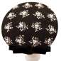 Preview: Beads embroidered fascinator in black