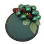 Preview: Fascinato vintage mirror berries dark green xmas