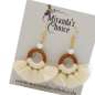 Preview: Earrings with Fringes in Ivory