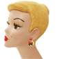 Preview: Kopf mit Obstteller - vintage Ohrringe mit Teller und Früchten im Carmen Miranda Stil