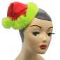 Preview: Fascinator: red green grinch hat