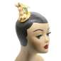 Preview: mini fascinator gelb Ostern Hase