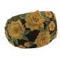 Preview: gelber Half Hat mit Blumen vintage