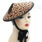 Preview: style cone hat with leopard pattern