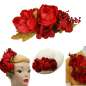 Preview: Red hair flower & corsage flower