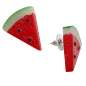 Preview: Watermelon - red rockabilly earrings