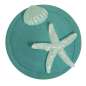 Preview: Light blue starfish mini fascinator