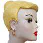 Preview: Kopf mit Ohrringen mit Rehkitz - echte Vintage-Figur