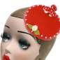 Preview: Toadstool Fascinator in Red