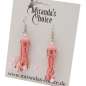 Preview: Earrings with small jellyfish in pink