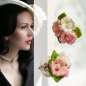 Preview: Stud earrings with small flowers - Madame Rhos