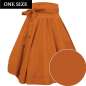 Preview: Rockabilly swing skirt in cognac brown