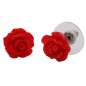 Preview: earstuds red roses vintage