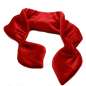 Preview: fishtail bow scarf velvet red miranda's choice 20