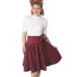 Preview: woman in dark red skirt