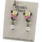 Preview: pastel flowers earrings
