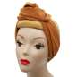 Preview: dressed, as a knot: Mustard yellow turban - long hair band with wire