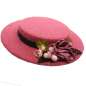 Preview: hat small wool pink vintage